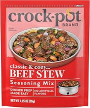 Crock-Pot Beef Stew Seasoning Mix, 1.25 Ounce (Pack of 12)