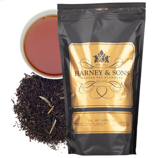 Earl Grey Supreme Tea by Harney & Sons – 16 Ounce (Pack of 1), Earl Grey, Model HRN41622