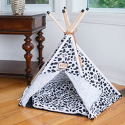 Cat Bed by Armarkat – One Size, Canvas, white, black, Model C46