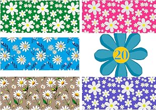 Nasogastric or Oxygen Tube precut Adhesive Tape X 20 Pack Hypafix Tapes (1.5 inch by 4 inch, Flower)