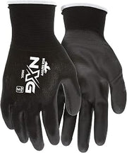 MCR Safety 9669XS Nylon Knitted Shell Gloves, X-Small, Black