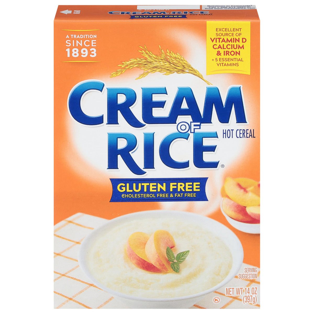 Cream of Rice rice / 14 Ounce (Pack of 1) / 1 Oatmeal