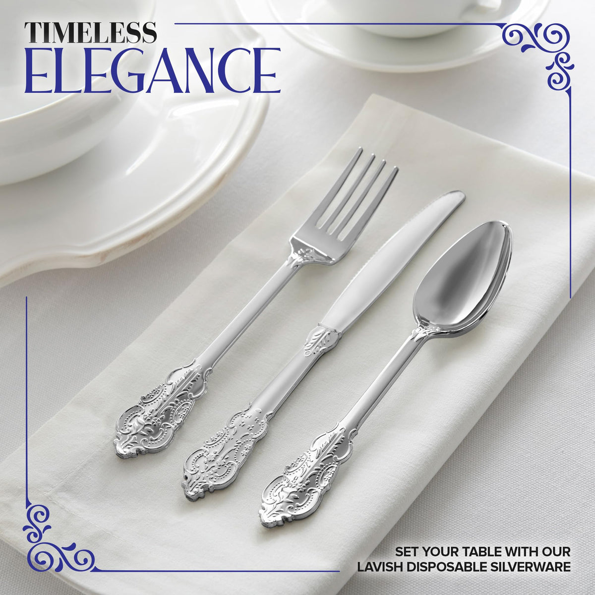 Stock Your Home 160 Count / Gold / Classic Spoons
