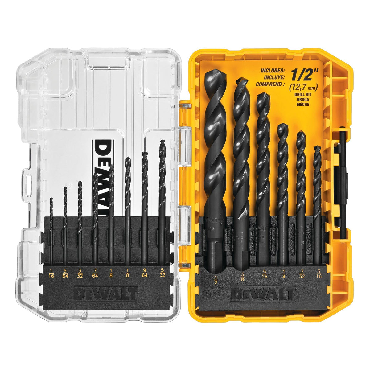DEWALT Multi / 14 piece set (Pack of 1) / Classic Jobber Drill Bits