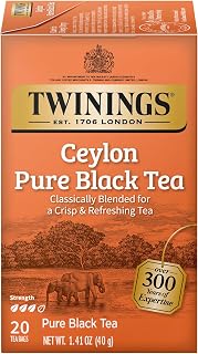 Twinings of London Ceylon Orange Pekoe Tea (Box of 20)
