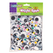 Wiggle Eyes Classroom Pack by Chenille Kraft – Assorted Sizes, Model 3400