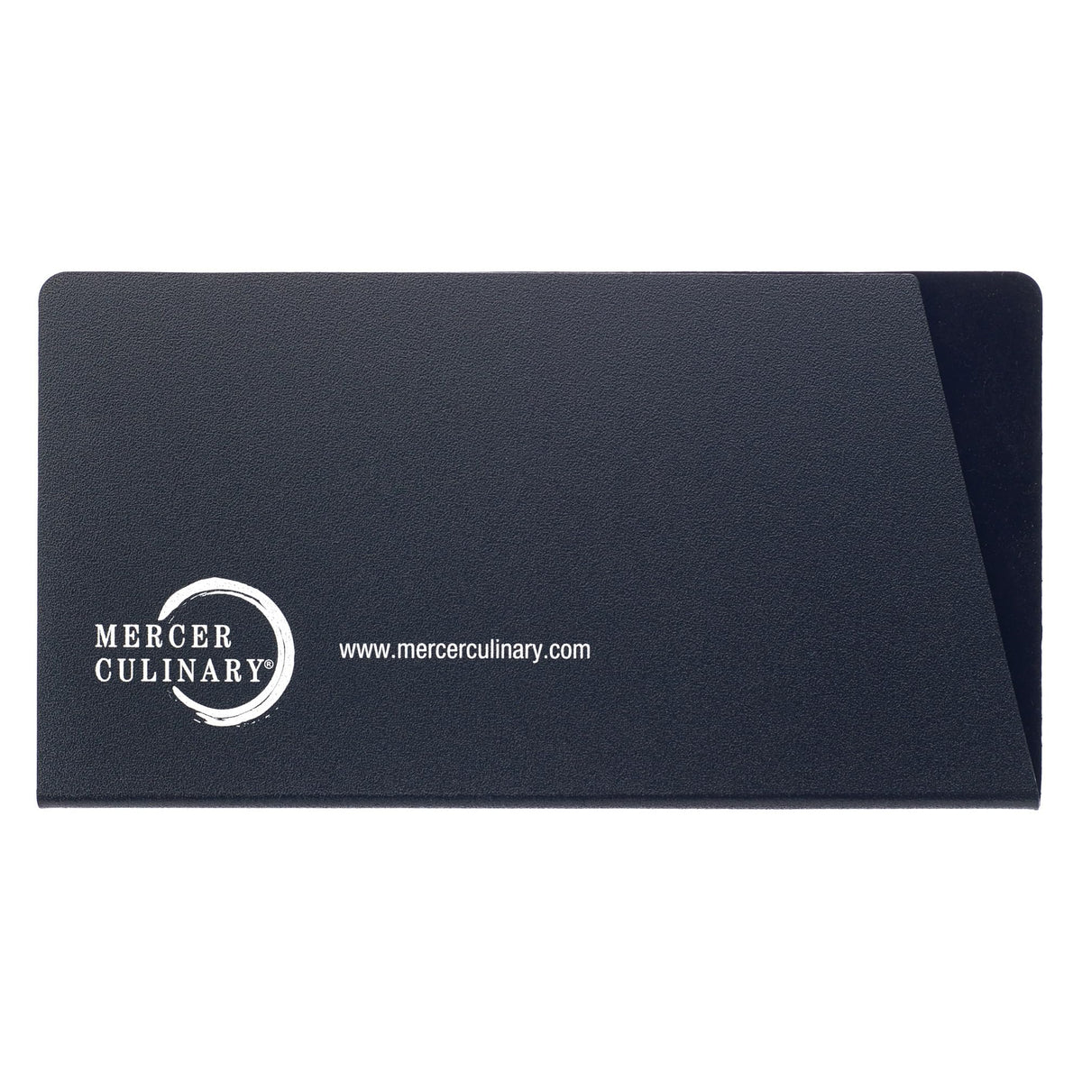 Mercer Culinary 8 x 4 Inch / Black / Felt Lined Knife Guard Knife Cases, Holders & Protectors