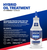 Hybrid Oil Treatment w/Hy™ - 12 Ounce by Lucas Oil – 12 Ounce, Model 10997