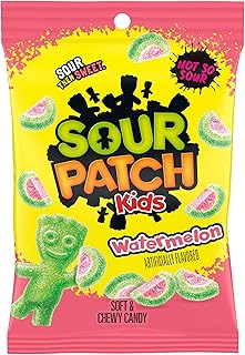 Sour Patch Kids Watermelon Soft and Chewy Gummy Candy, 8 Ounce