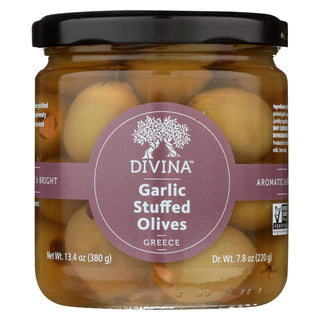 Garlic Stuffed Olives by Divina – Plastic, Model 298059