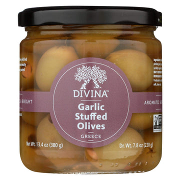 Garlic Stuffed Olives by Divina – Plastic, Model 298059