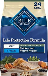 Blue Buffalo Life Protection Formula Chicken & Potatoes Dry Dog Food, 24 lb