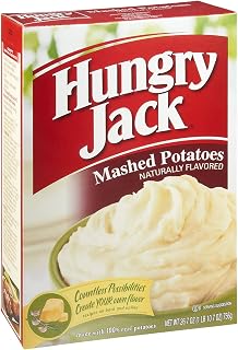 Hungry Jack Instant Mashed Potatoes 26.7 oz (Pack of 6)