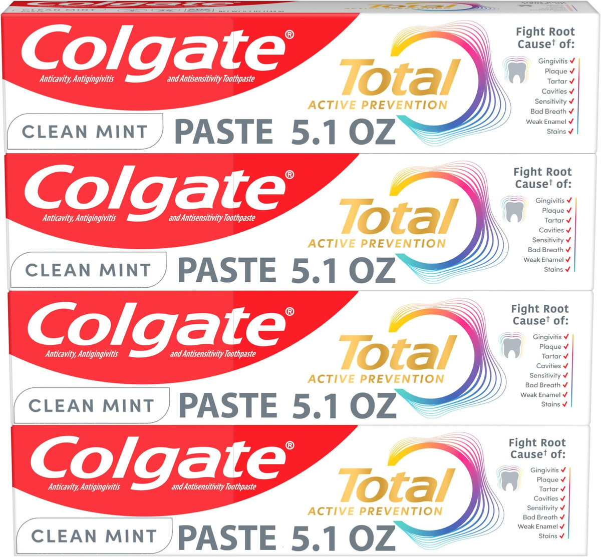 Colgate Mint / 5.1 Ounce (Pack of 24) / Clean Mint Toothpaste
