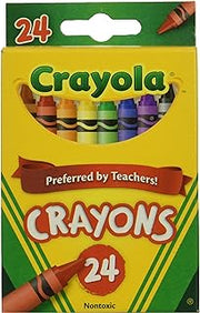 Crayola Crayons 24 Count, 48 Boxes per Case, Standard