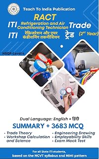 ITI Refrigeration and Air Conditioning (RAC) Technician Second Year - All in One Master Guide: Dual Language: English | हिंदी