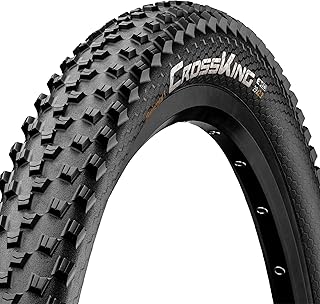 Continental Cross King - Tubeless Mountain Bike Tire - The All-Rounder Tire - Black/Bernstein - E25 Ebike Rated