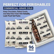 BOX USA 96-Pack Small 5x3 / White / 1 Lab Coolers