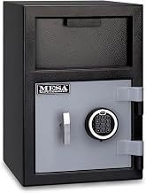 Mesa Safe Company Model MFL2014E Depository Safe with Electronic Lock, Two Tone Gray