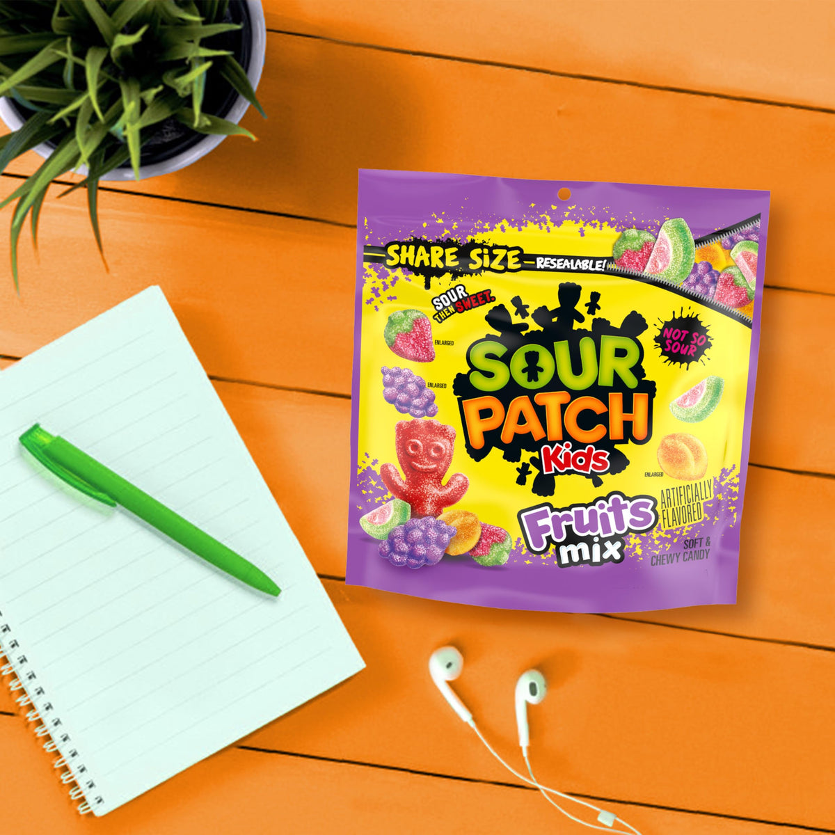 Fruits Mix Soft & Chewy Candy by Sour Patch Kids – 11.03 Ounce (Pack of 2), Pack of 2