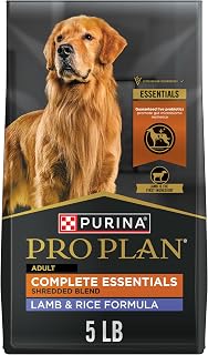 Purina Pro Plan Complete Essentials Lamb & Rice Dry Dog Food, 5 lb Bag