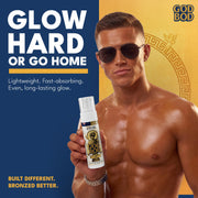 Men's Self Tanner by God Bod – 6.76 Fl Oz (Pack of 1), Gold