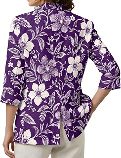 Womens Linen Like Blazers One Button Elbow Length Sleeve Lightweight Lapel Suit Suit Jackets with Pockets