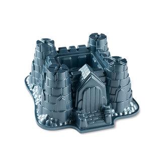 Castle Bundt Cake Pan by Nordic Ware – 10 Cup Capacity, 2.37 liters, Aluminum, Blue, Pack of 3