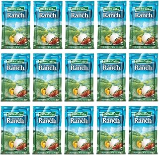 Hidden Valley Ranch Dressing - Bundle of 15 Packets - Perfect for a Variety of Uses - Goes on Anything - Classic Flavor that Generations have Loved