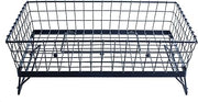 TableCraft Products GMT21125 Basket, Full Transformer, 20.5" x 12" x 5", Black Metal