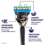 Gillette 1 Razor + 2 Refills (Pack of 2) / ProGlide 1 Handle + 2 Refills / 1 Count (Pack of 2) Cartridge Razors