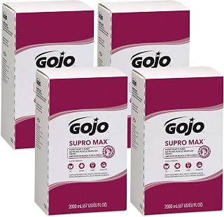 GOJO PRO TDX Supro Max Cherry Hand Cleaner Refill, 4ct x 2000 mL - 7282-04