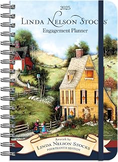LANG Linda Nelson Stocks 2025 Spiral Engagement Planner (25991011090)