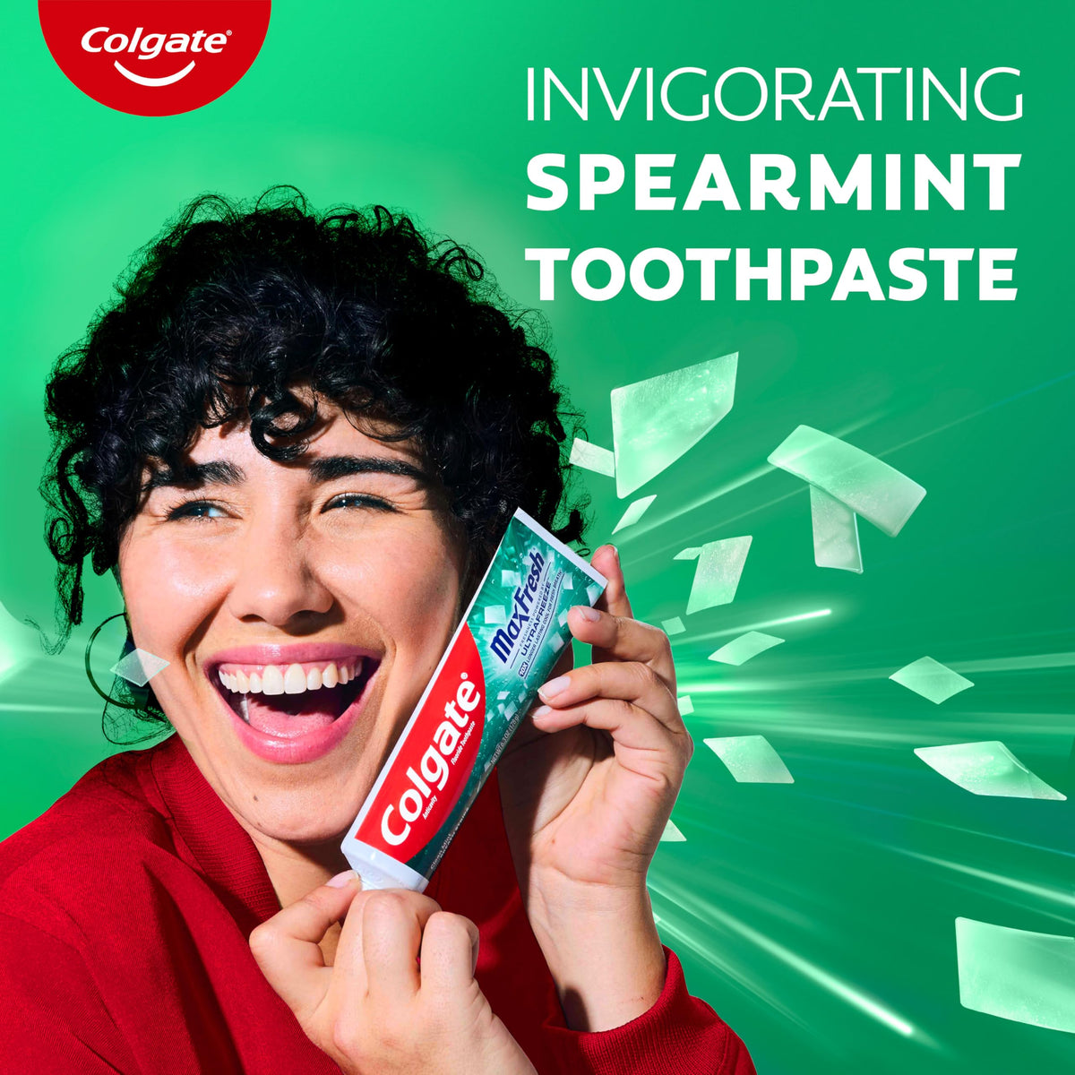 MaxFresh Fluoride Toothpaste by Colgate – 6.3 Ounce (Pack of 4), Pack of 4, Model 61032076