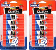 Elmer's All Purpose School Washable Removable Glue Sticks, 0.21 oz., White, 16 Count