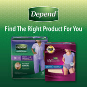 FIT-FLEX Incontinence Underwear for Women by Depend – 21 Count (Pack of 4), Polypropylene, Tan, Pack of 4, Model 10036000385356