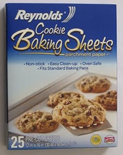 Reynolds Cookie Baking Sheets Non-stick Parchment Paper 2-pack (25 Count Each) (2)
