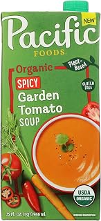 Pacific Foods Organic Spicy Garden Tomato Soup, 32 OZ