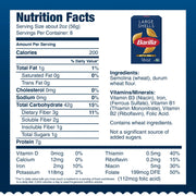 Barilla Large Shells / 16 Ounce (Pack of 12) / Large Shells 12 Pack Pasta