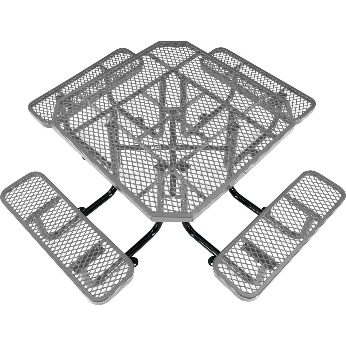 Global Industrial Gray / Industrial / 1 Picnic Tables
