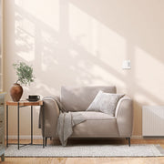 Aube by Electric Heating 7-Day Programmable Thermostat by Honeywell Home – 4.9 x 5 x 1.5 inches, Plastic, White, Model TH106
