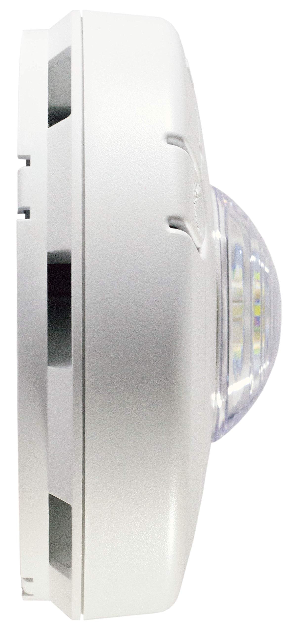 BRK Hardwired Hearing Impaired Smoke Detector with LED Strobe Light by First Alert – white, Model 7020BSL