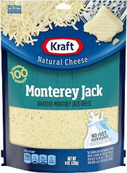 Kraft Cheese Shredded Monterey Jack Cheese, 8 oz