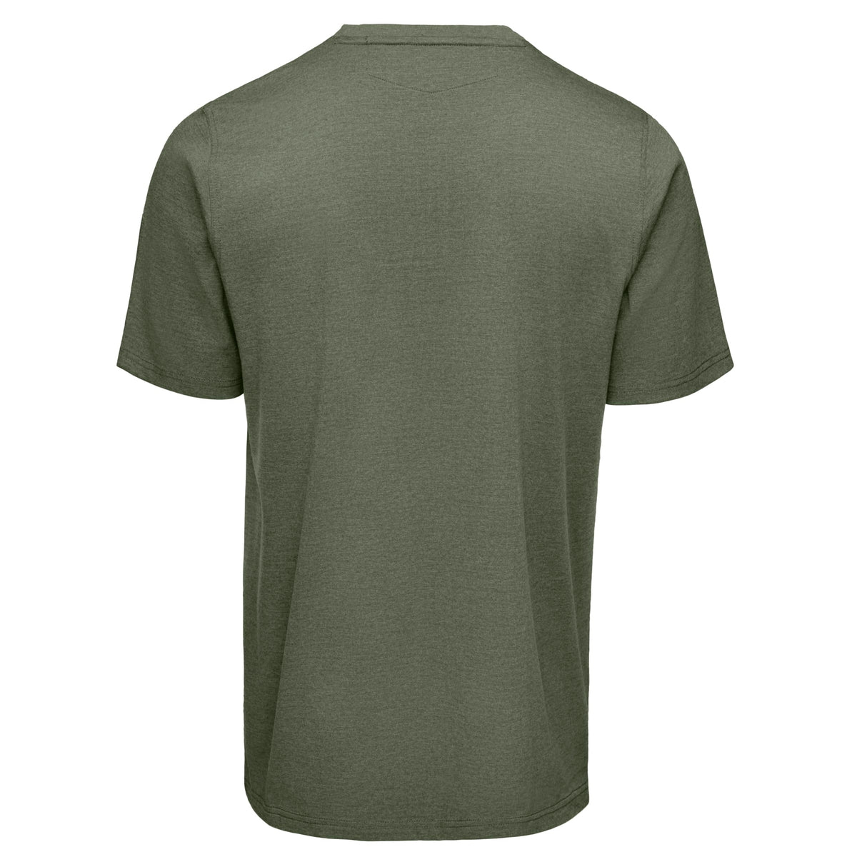 Men's Wicking Short Sleeve T-Shirt by Red Kap – Medium, Cotton, Olive Night Heather, Model SK4TOL SS M