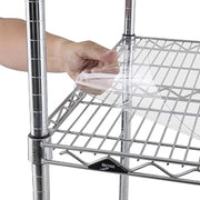 Metro 1848CI-4 Clear Shelf Inlays for 18" x 48" Super Erecta Shelving, Package of 4 Flexible Wire Shelf Liners