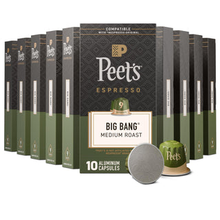 Espresso Capsules by Peet's Coffee – 10 Count (Pack of 10), Pack of 10