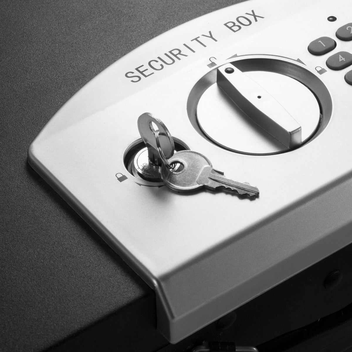 Portable Digital Keypad Lock Box by Barska – One Size, 0.49 cubic_feet, Alloy Steel, Black, Model AX11910
