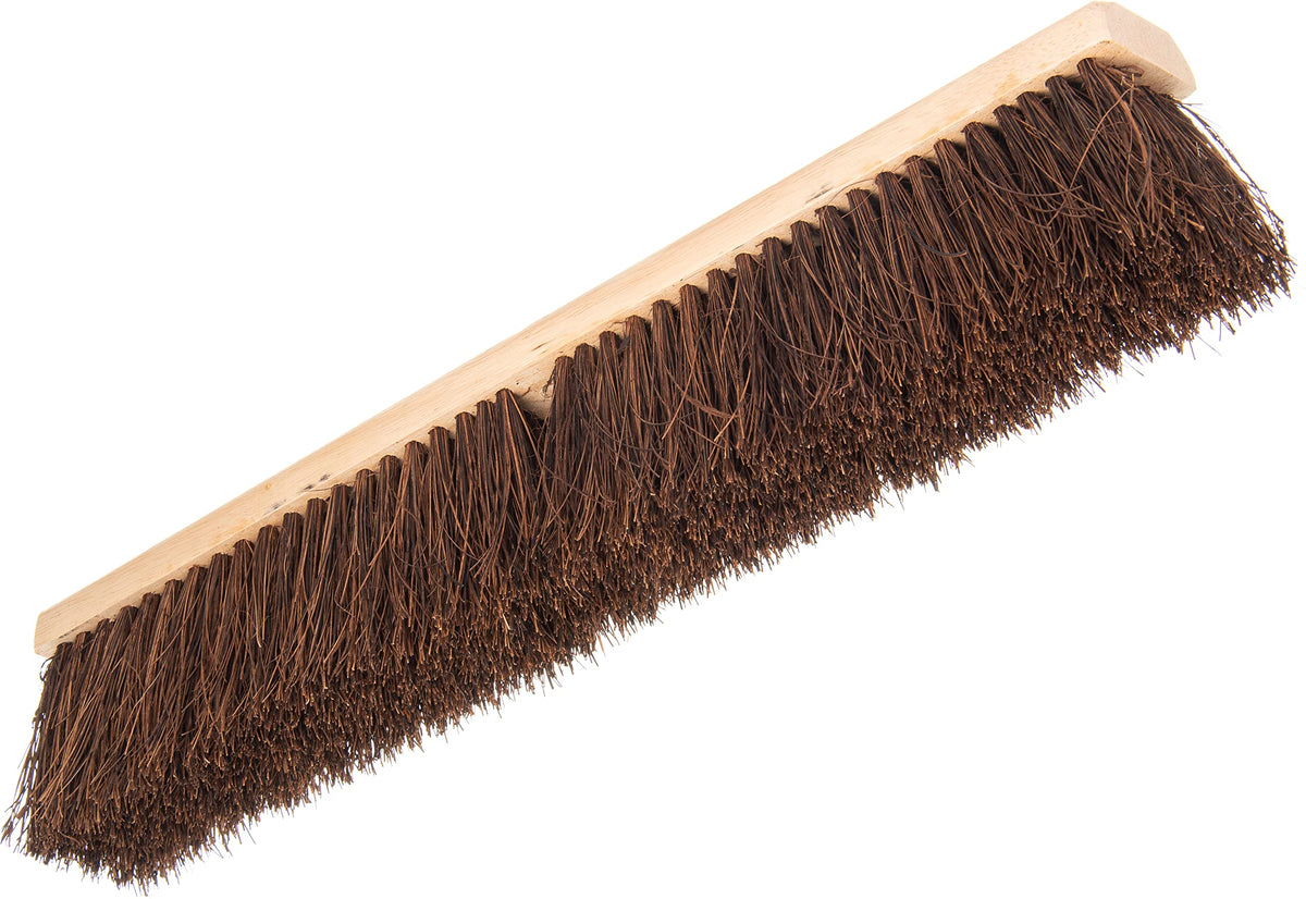 Flo-Pac Garage Sweep with Palmyra Bristles by SPARTA – 24 Inches (Pack of 1), Natural Fiber, Tan/Brown, Model 3621912400