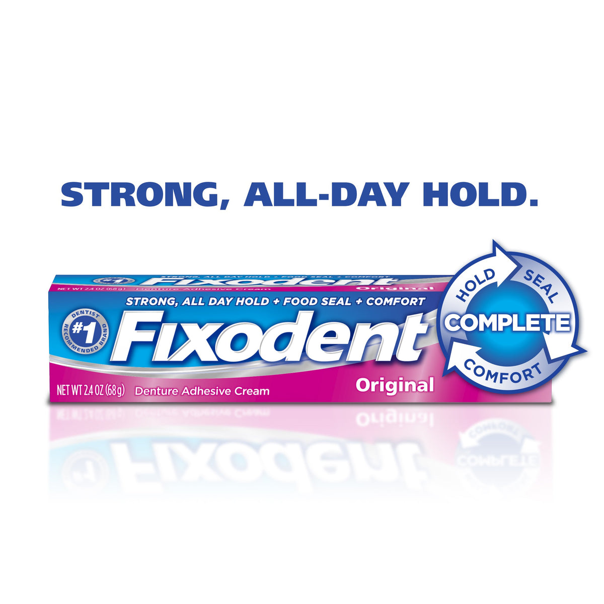 Original Denture Adhesive Cream 1.4 Ounce by Fixodent – Model 076660008649