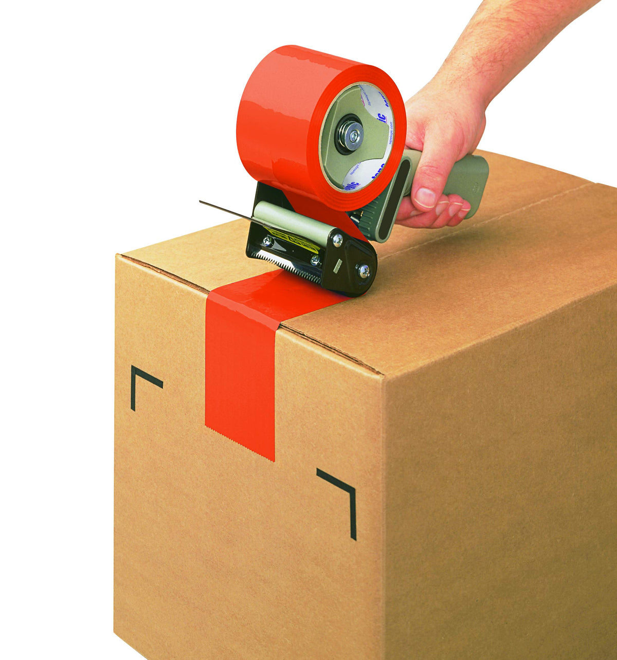 3 Inch x 55 Yards Orange Packing Tape by Tape Logic – 6 Pack, Polypropylene Tape,Acrylic Adhesive, Orange, Pack of 6, Model TLT90522O6PK